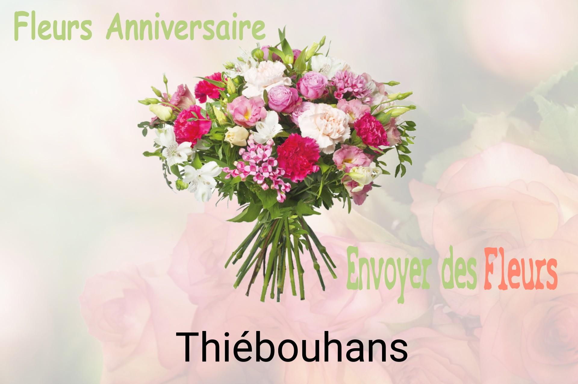 Bouquet de fleurs d’anniversaire livré à Thiébouhans