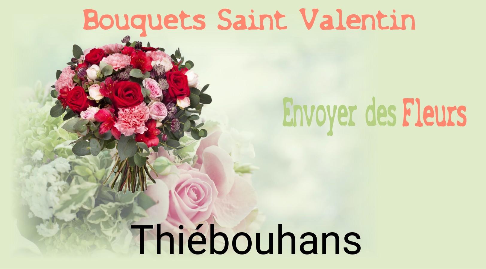 Roses de Saint-Valentin livrées à Thiébouhans